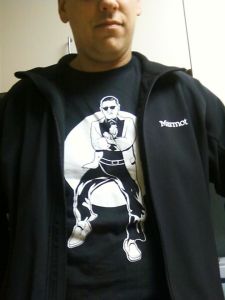 More tee shirts were added to my husband's already interesting collection