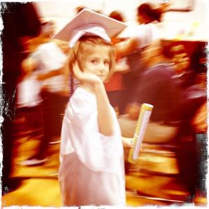 My niece graduated to elementary school