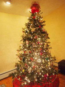 The tree right after I finished it