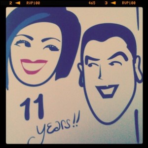 The card my husband made me :)