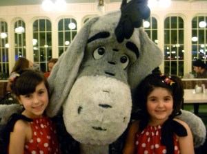They loved meeting Eeyore!