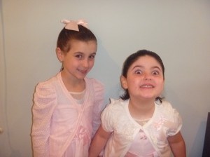 My girls being silly