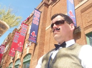 My husband worked 100 Yr anniversary at Fenway.. thought this was cute!