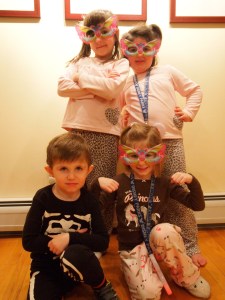 The cousins' big sleepover.. we had a fun night!