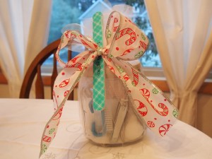 Voila!  A sweet bundle of manicured goodness!