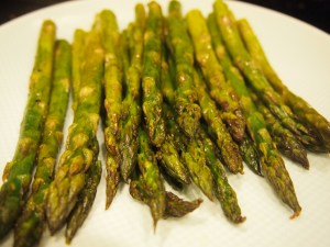 Finished side dish! Roasted asparagus