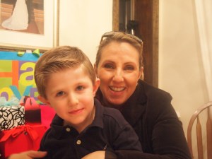 My sister with her son