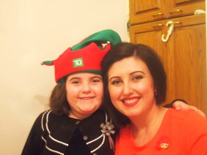 me and my youngest elf