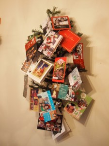 Holiday Card Tree