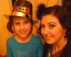 I started to feel ill New Year's eve, so good photos I didnt take.. My daughter is adorable tho!