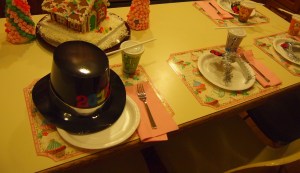 The Kid's Table in the kitchen