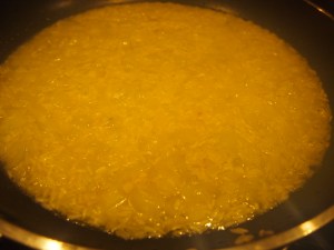 after adding in 1 cup of broth