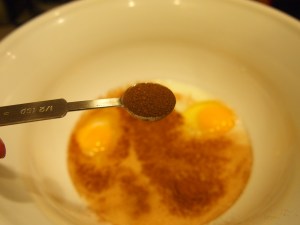 1 tspn ground nutmeg