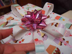 Up close strip of paper