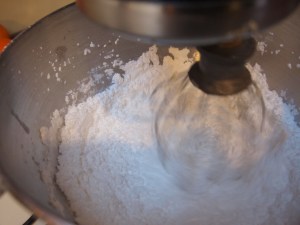 3 cups of powdered sugar
