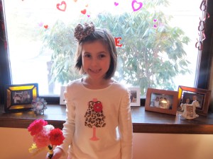 She was so excited to tell me about her day.