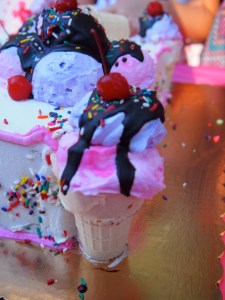 pure, unadulterated, sugar.  yum.  :)