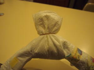Diaper Wreath- What you'll need