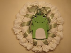 Diaper Wreath