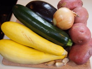 All the vegetables you need