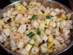 After stirring in the paste