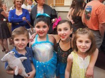 The girls with their cousins!