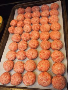 Rolled and ready for the oven!