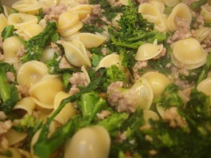 Everything in the pan incorporated.