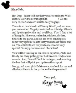 Mickey Mouse is still introducing them to the trip.  I mean, how could he NOT!?