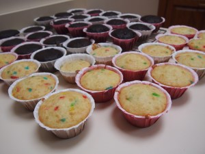 All the cupcakes done!