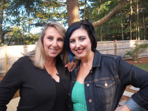 sisters (and I look horrid!) baaah