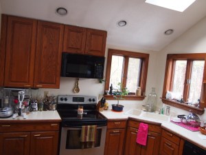 BEFORE (this is now where my dishwasher is!)