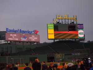 Before ticketed patrons started filling the stadium, we ran around getting some fun pictures.