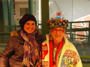 You know this woman.. who doesn't!?  She is so tiny in person I had to bend a little bit!!