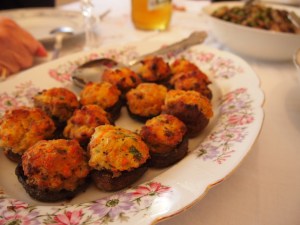 Some stuffed mushrooms.. 