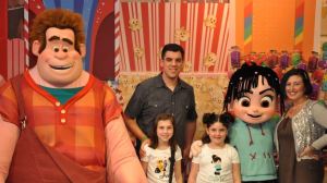 Meeting Vanellope and Ralph!