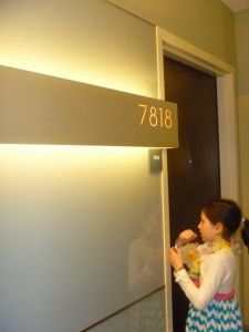 And guess who couldn't wait to use her MagicBand?  