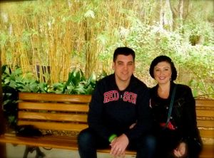 Our oldest wanted to take our pic.. aren't we adorable?  :)