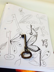 My doodles of wings.